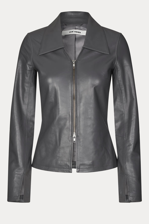 Deep Leather Blouse