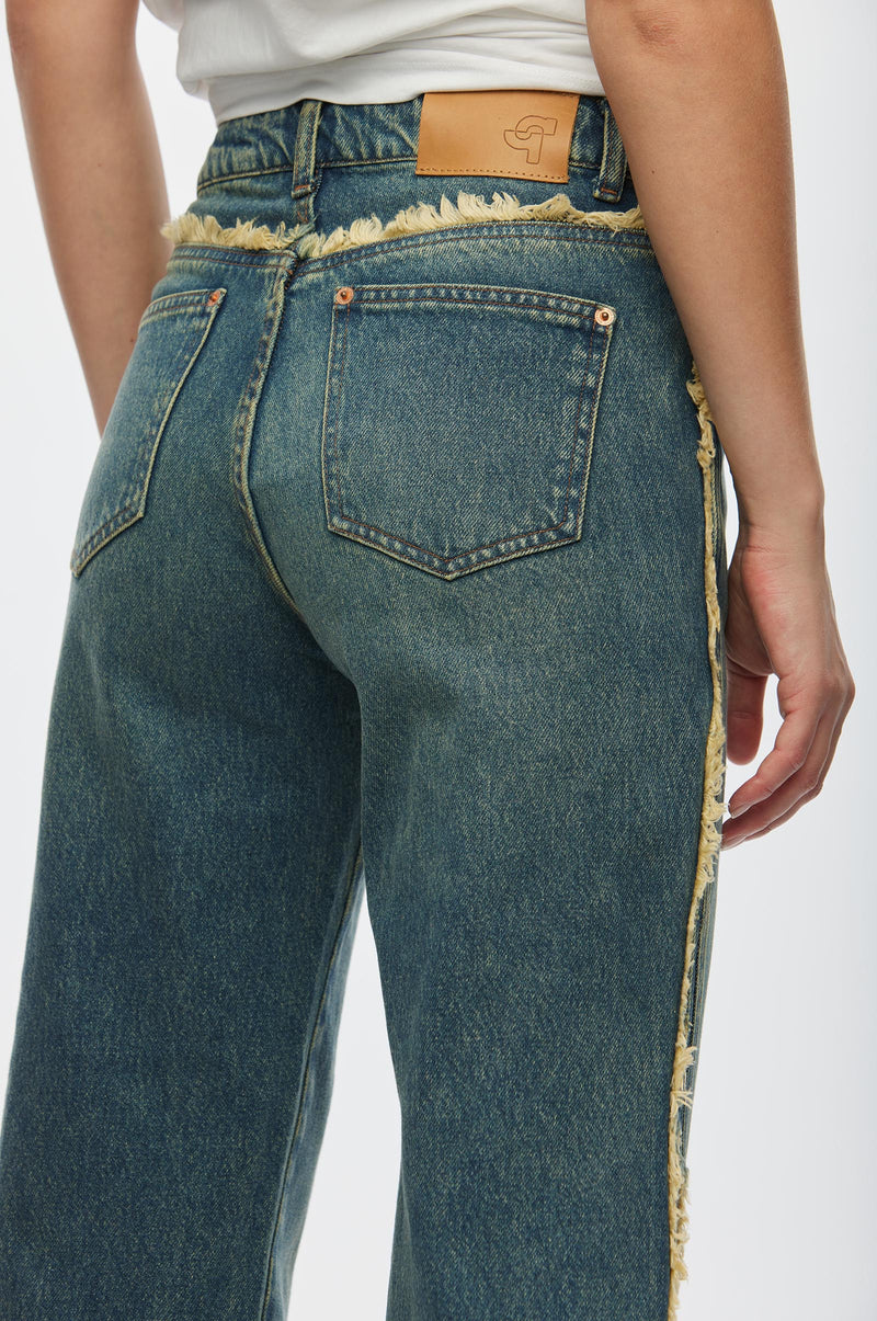 River Split Jeans 0106