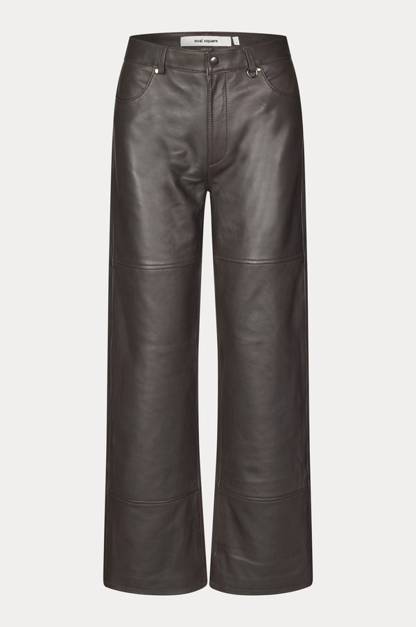 Time Leather Trousers