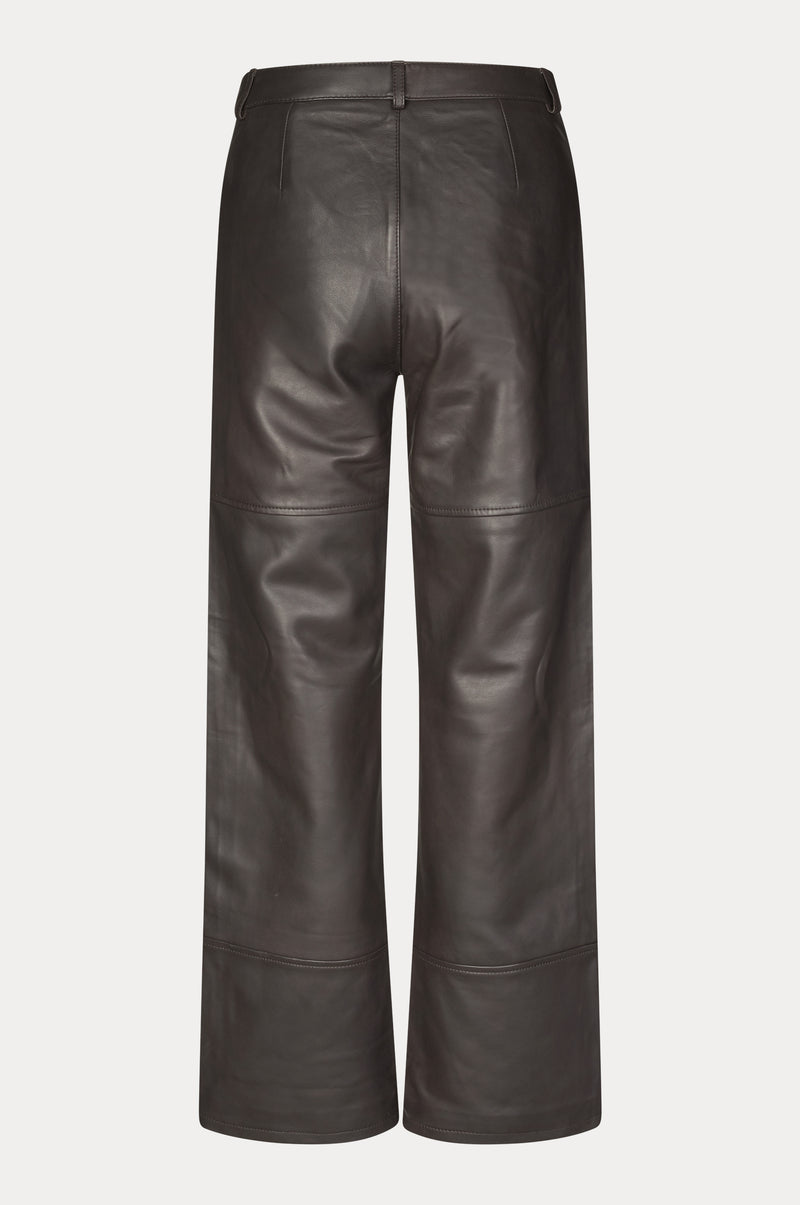 Time Leather Trousers