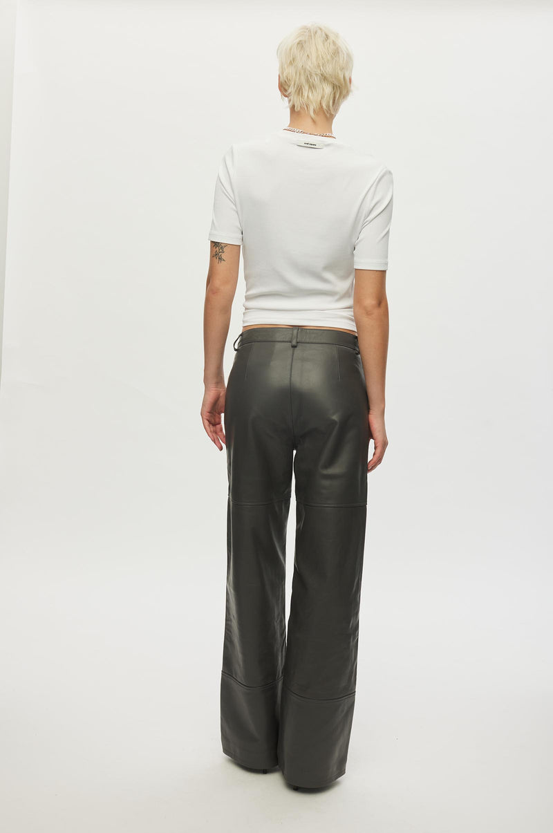 Time Leather Trousers