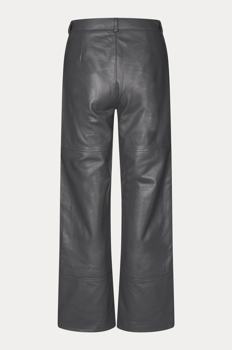 Time Leather Trousers