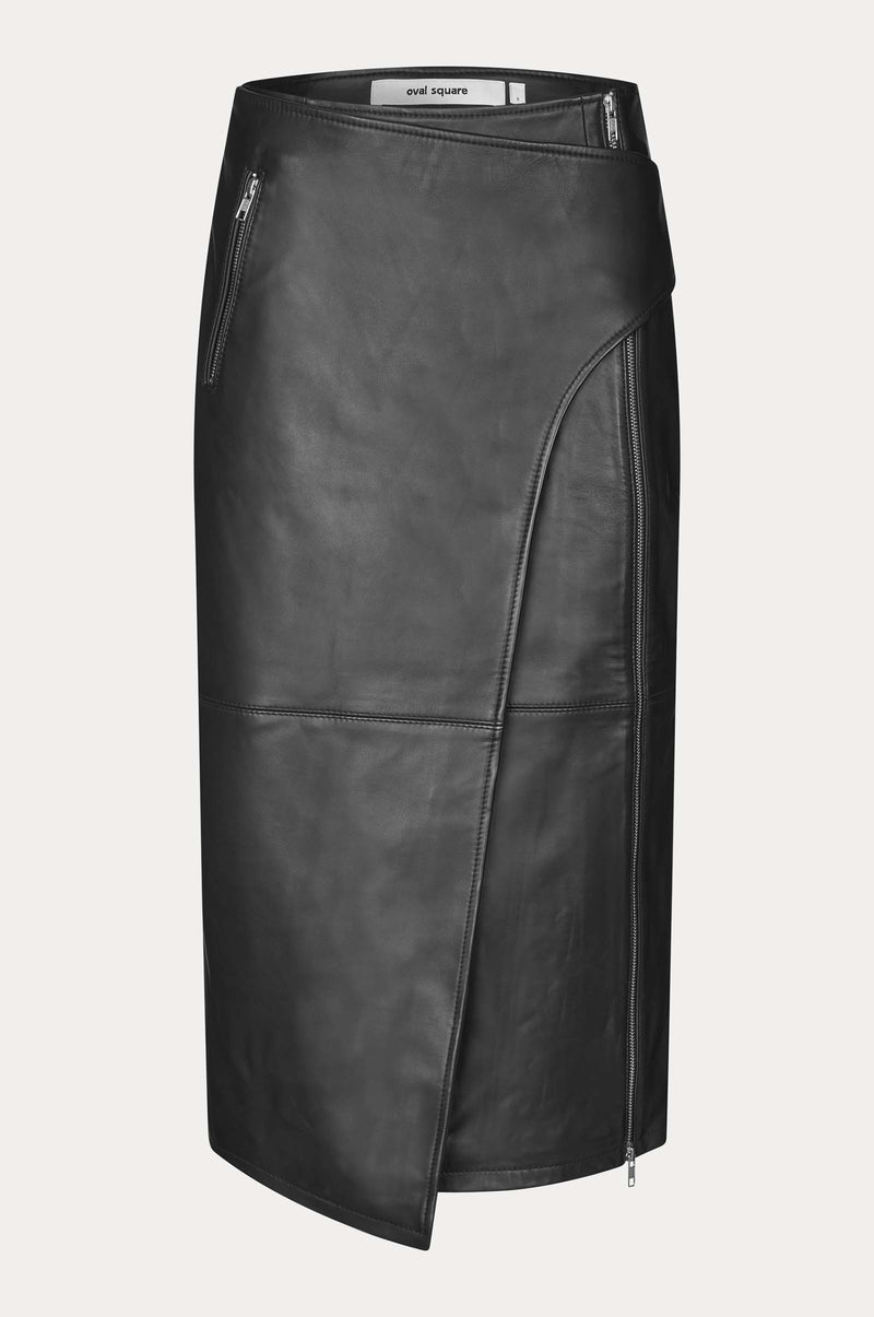 Verve Leather Skirt