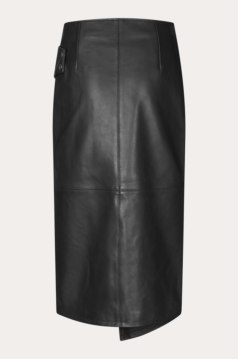 Verve Leather Skirt