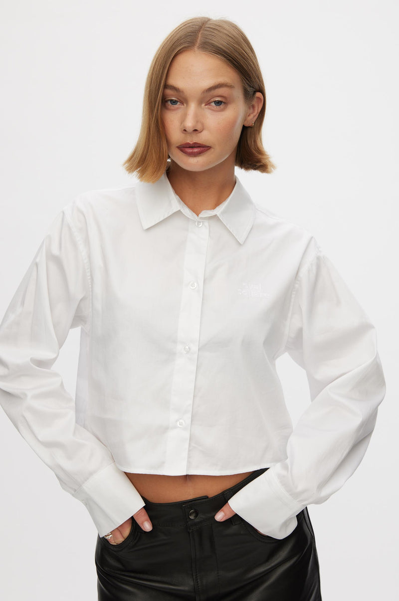 Daily Cropped Shirt