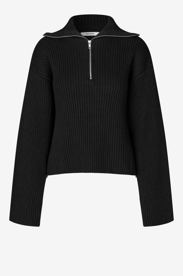 Frost Half Zip Knit