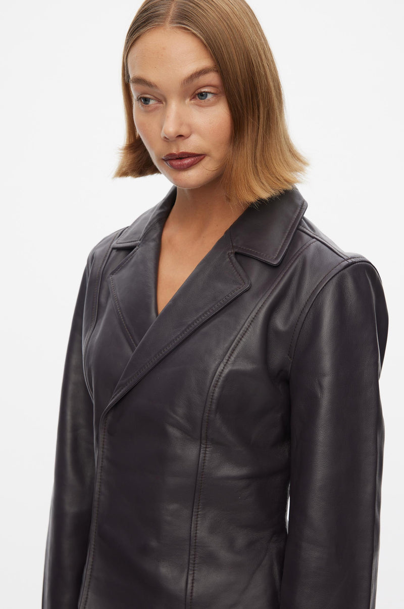 Glory Leather Blazer