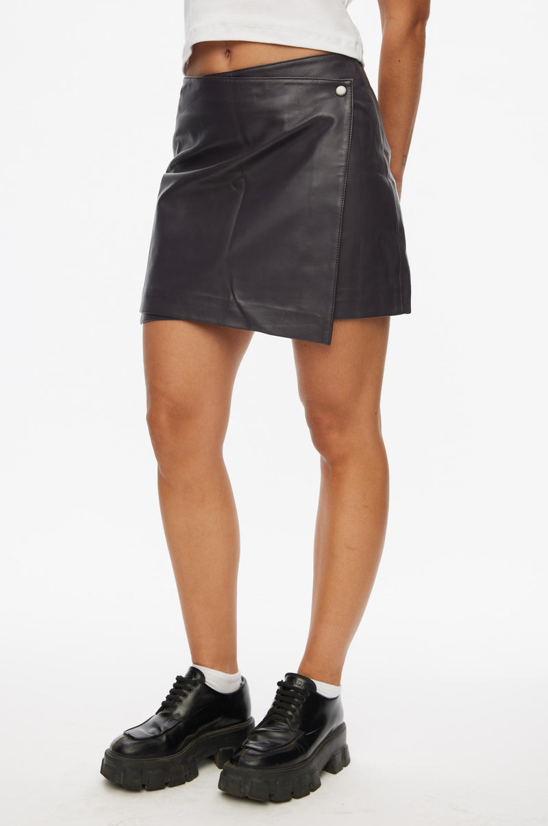 Glory Leather Skirt