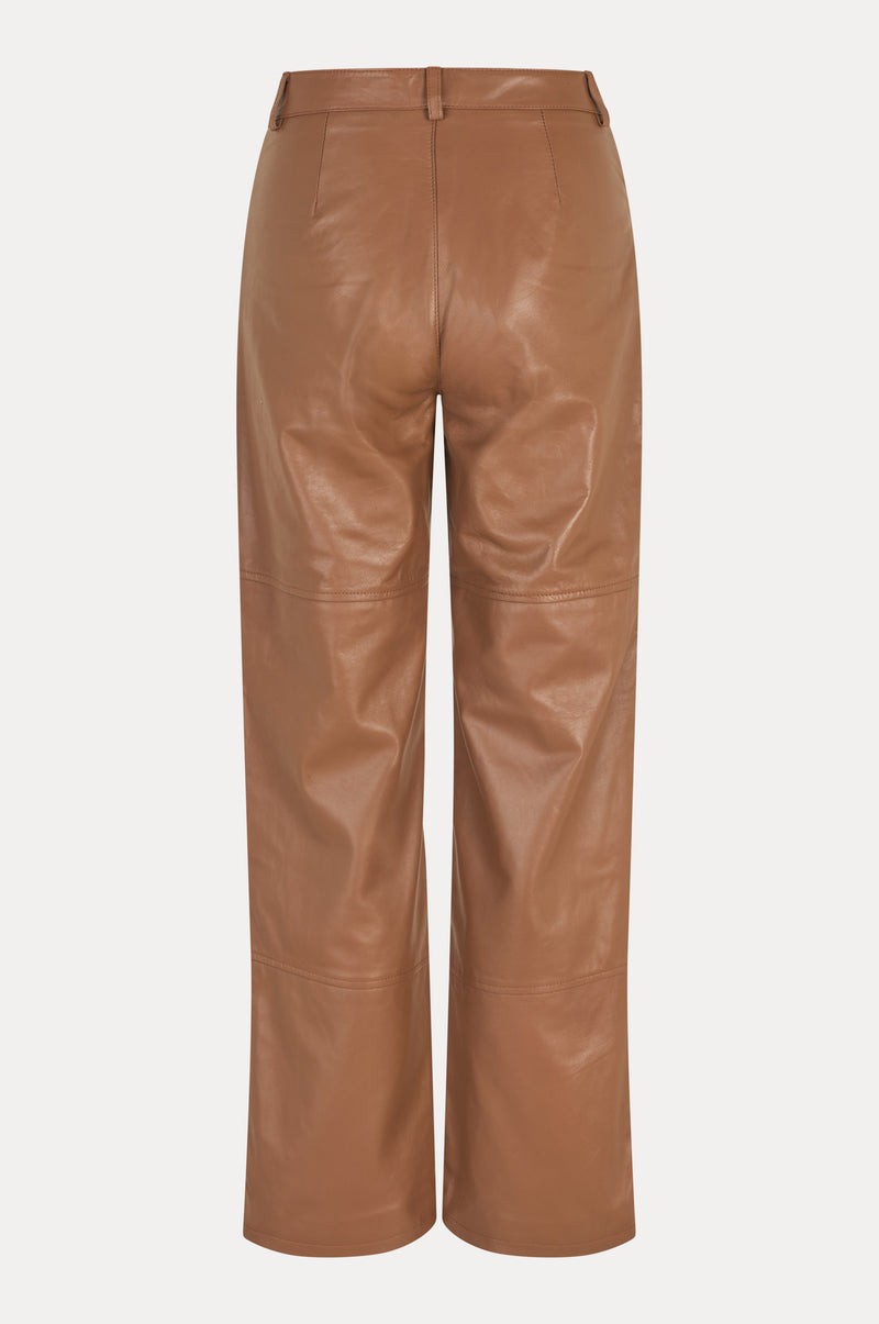 Scoop Leather Trousers