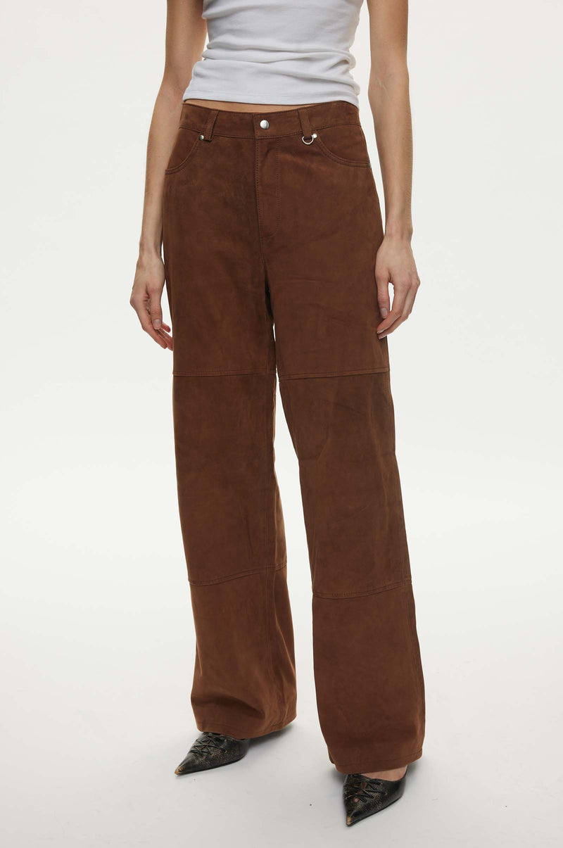 Future Suede Trousers