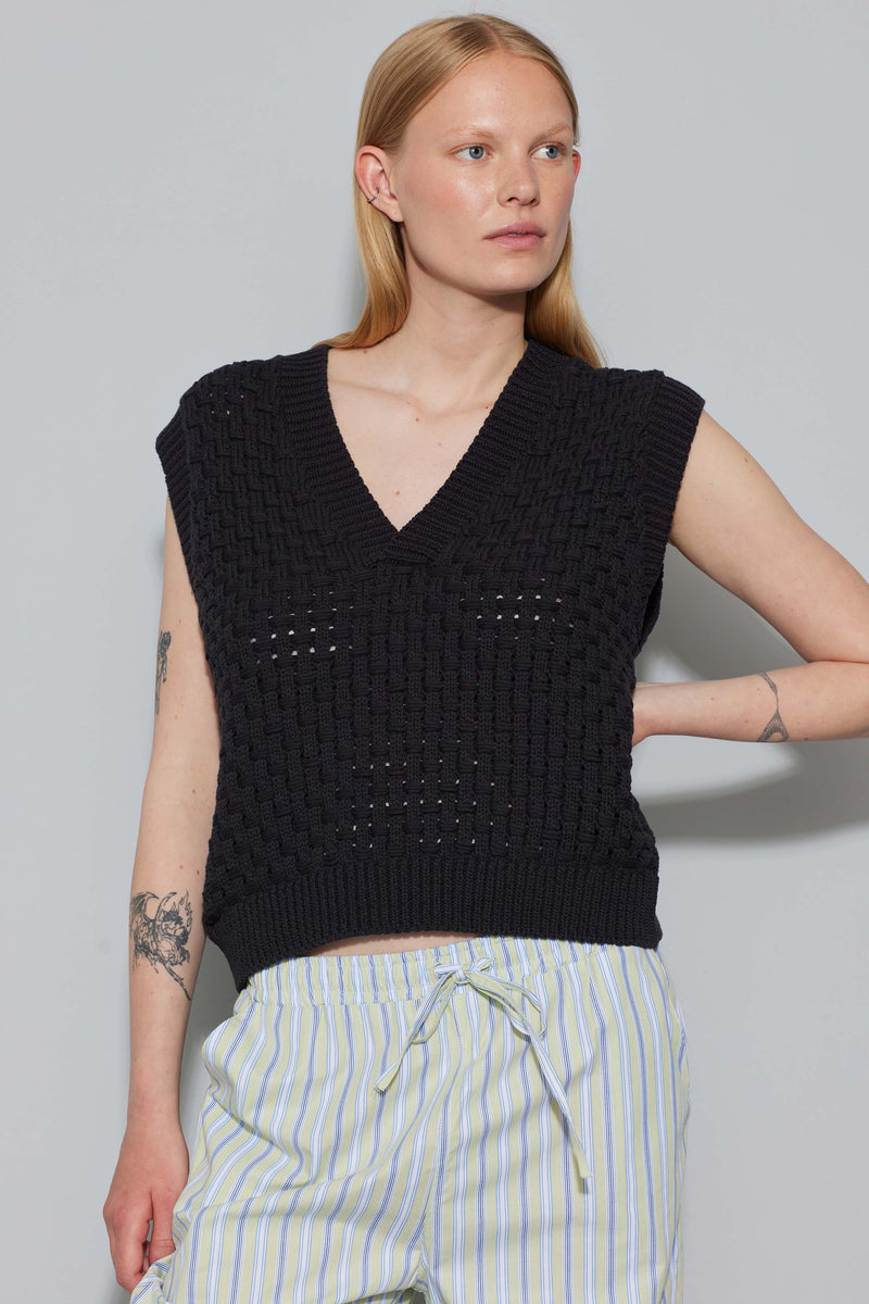 Planet knit Vest